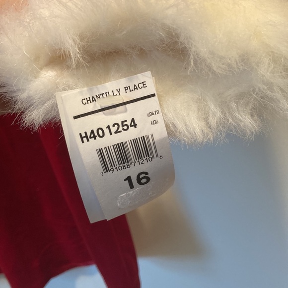 NWT Chantilly Place Christmas Holiday Santa Dress Size 16 - Picture 3 of 5